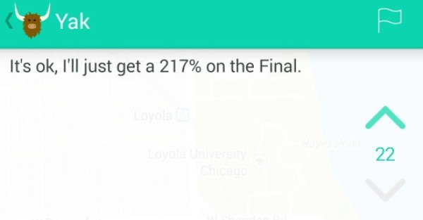 217 Percent Funniest Yik Yaks Ever