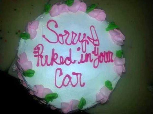 Car Fuck Cake