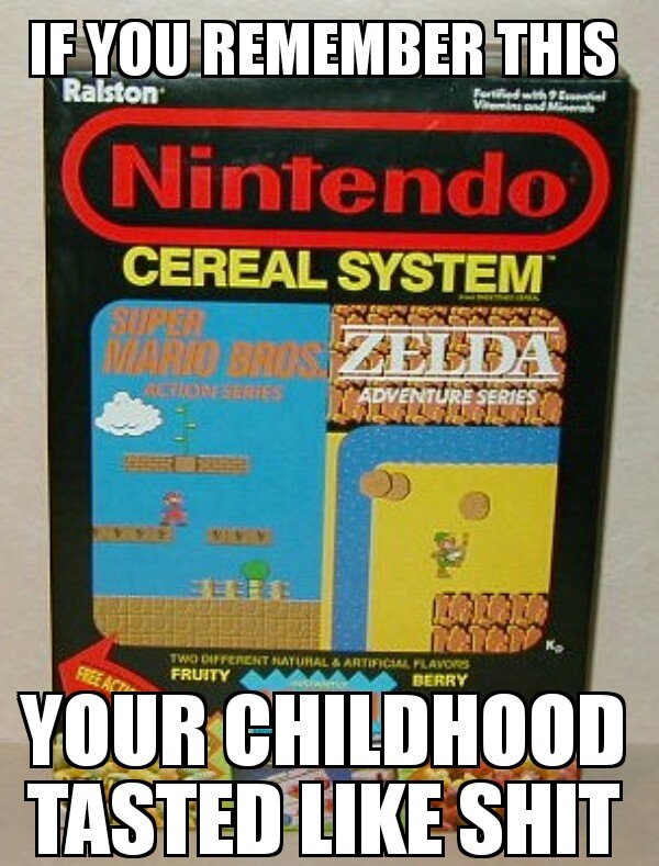 Nintendo Cereal