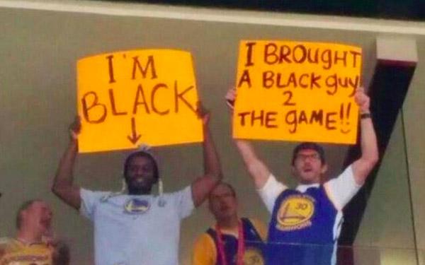 Black Guy At The Game