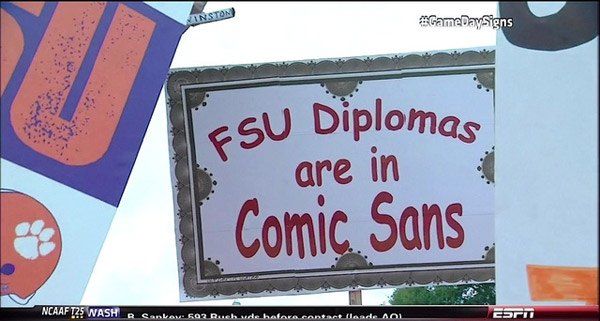 Fsu Diplomas Comic Sans