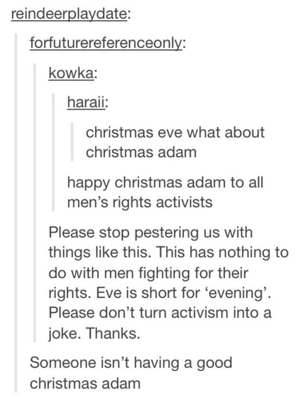 Happy Christmas Adam