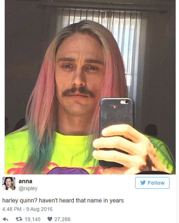 James Franco Harley Quinn