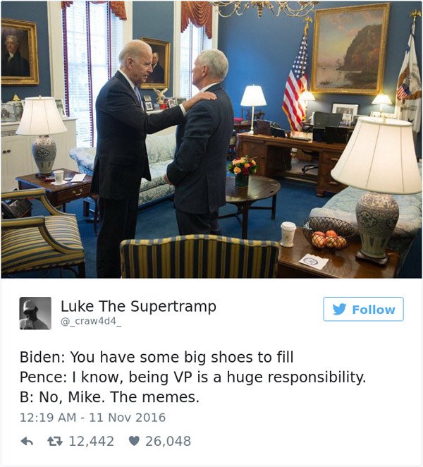 Joe Biden Big Shoes