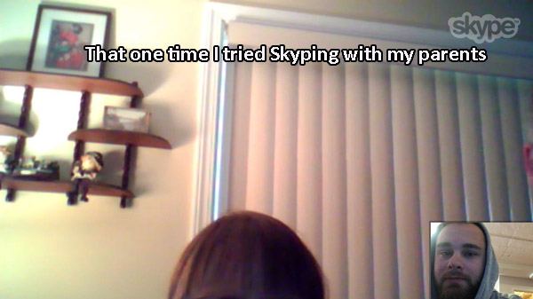 Skyping Parents