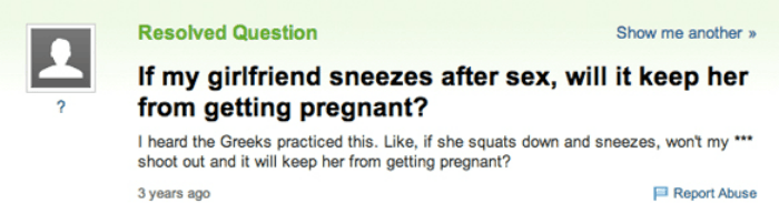 Sneezing