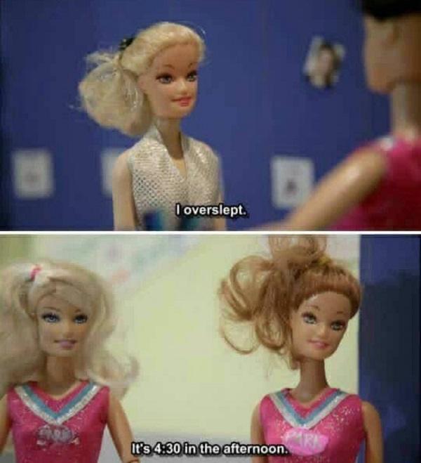 Barbie I Overslept