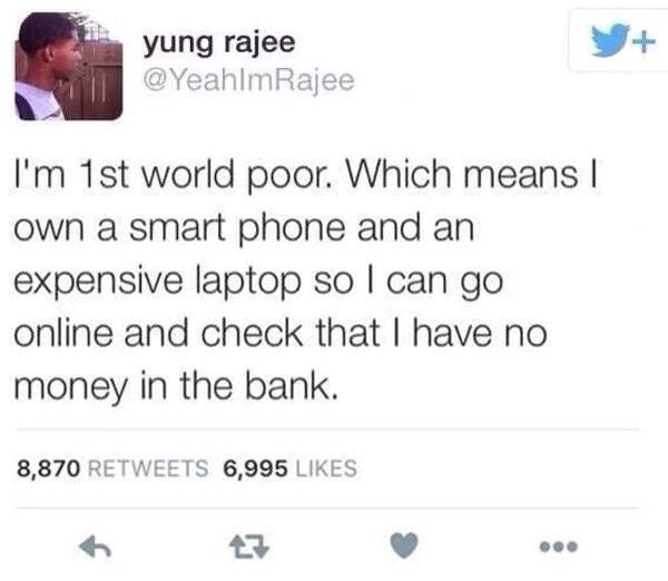 First World Poor