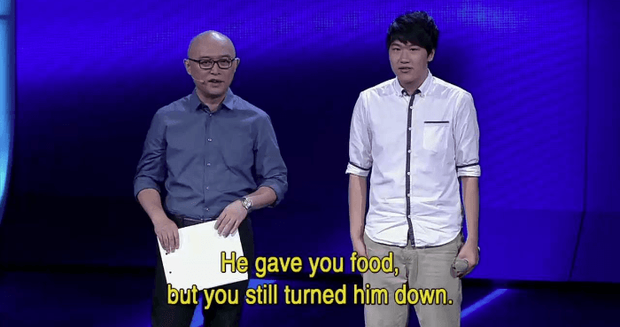 He Gave You Food