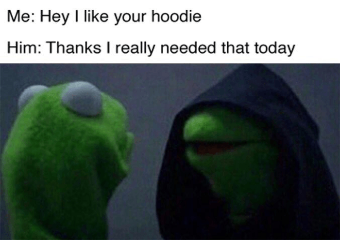 Hoodie Evil Kermit