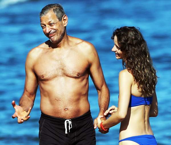 Jeff Goldblum At The Beach