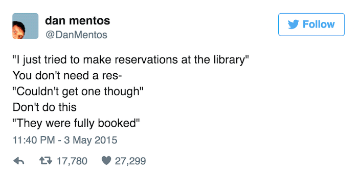 Reservations