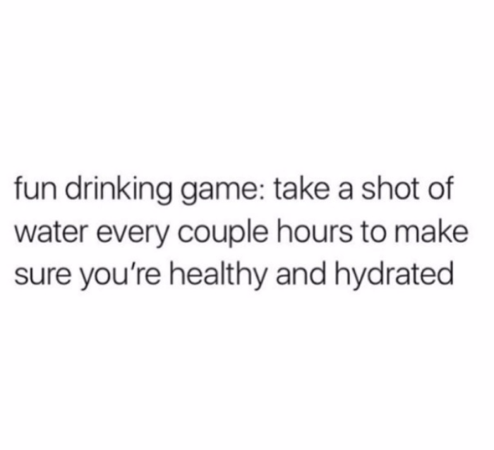 Stay Hydrated