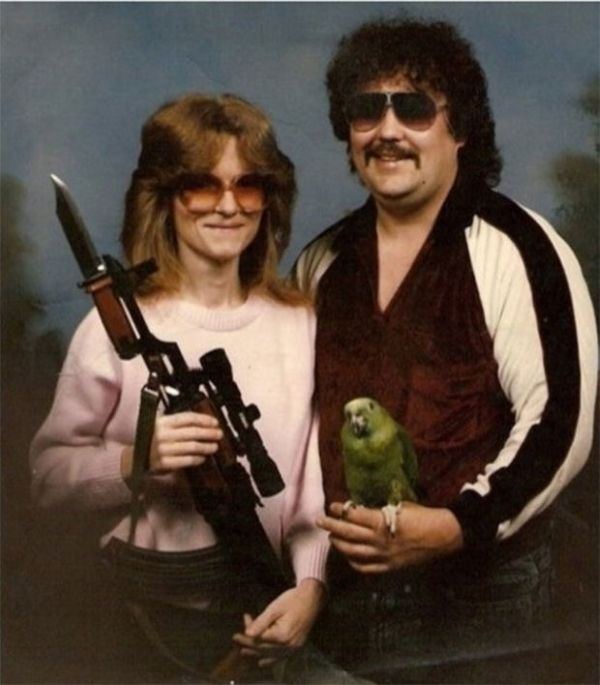 Very Weird Family Glamour Shots