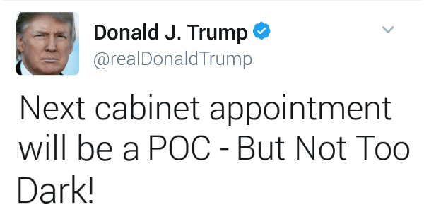 Trump Poc Tweet