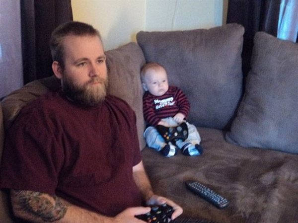 Dad Son Xbox