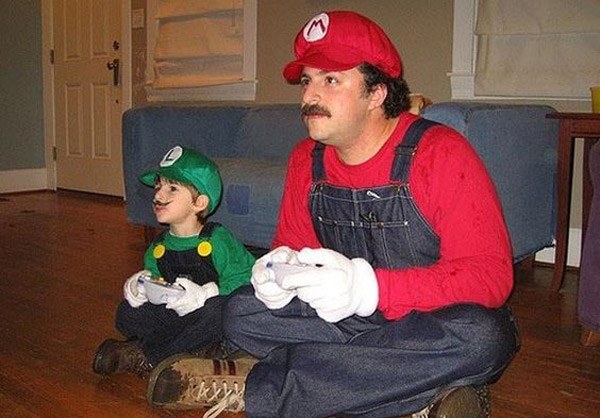 Father Son Mario Lugi