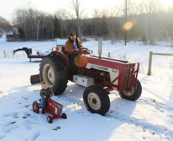 Like Father Like Son Tractor