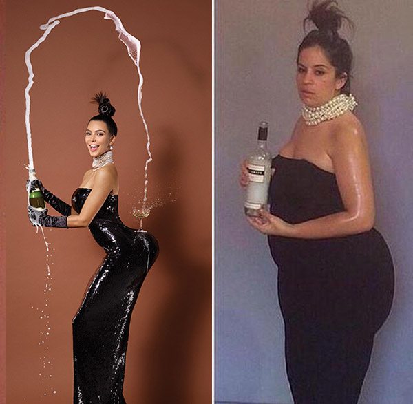 Profile Photo Vs Tagged Pic Kardashian