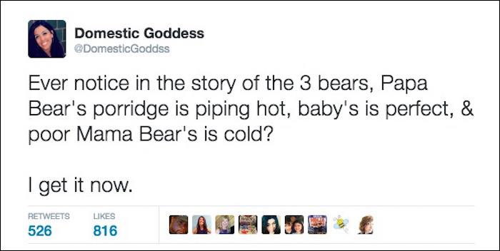 Three Bears Tweet