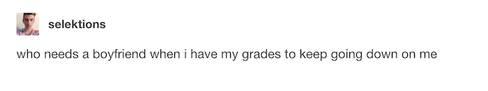 Grades Going Down