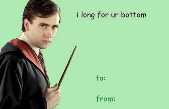 Longbottom Valentine Funny