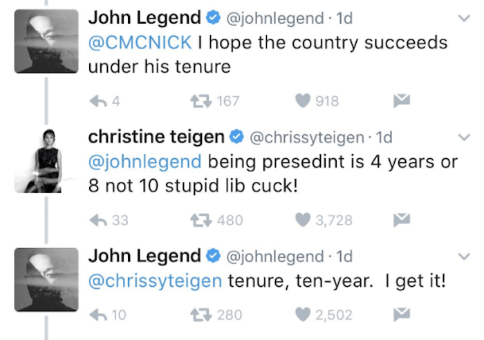 Chrissy Teigen Twitter