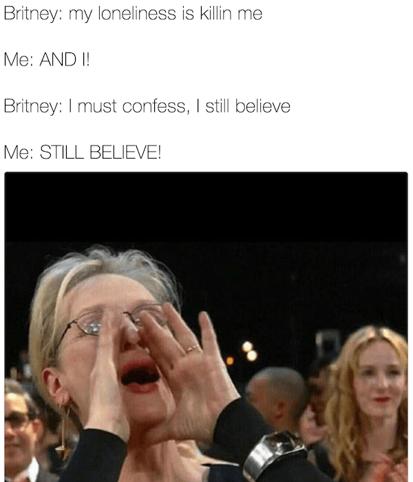 Britney Funny Meryl Streep Memes