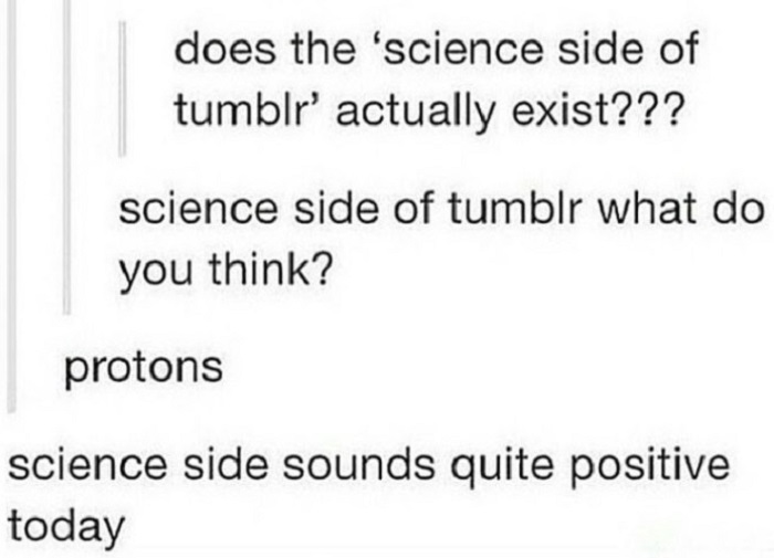 Positive Protons