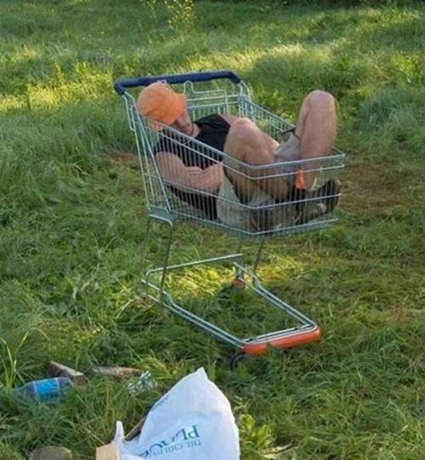 Shopping Cart Yoga