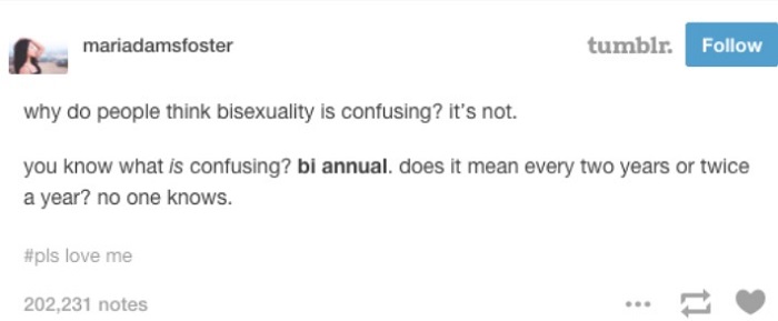 Bi Annual Confusion