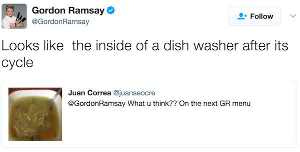 Gordon Ramsay Twitter Burns