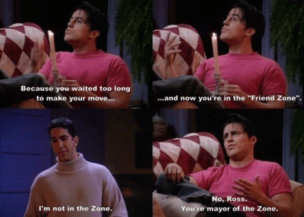 Chandler In The Friend Zone