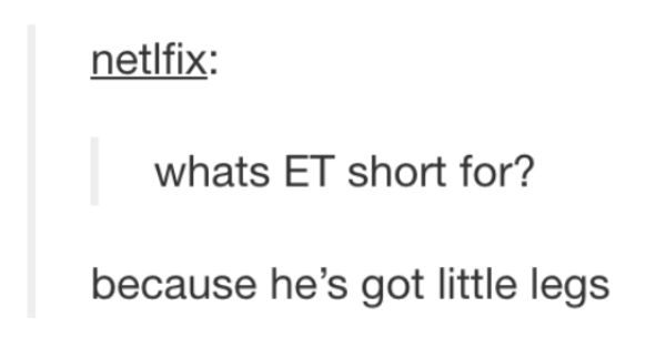 Et Short For