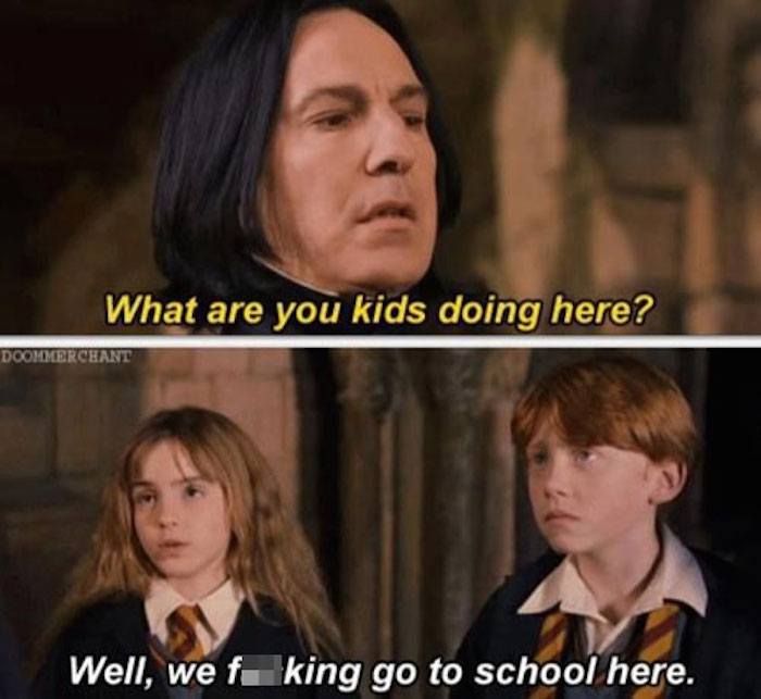 Harry Potter Memes School Here