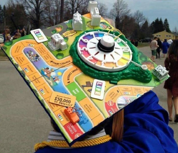 Life Funny Graduation Cap