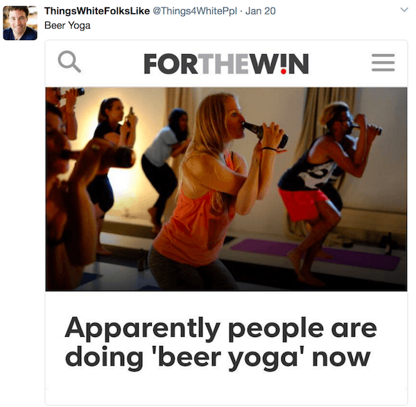 Beer Yoga