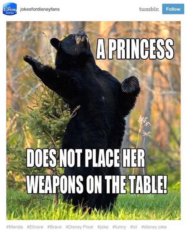 Brave Bear Disney Funny