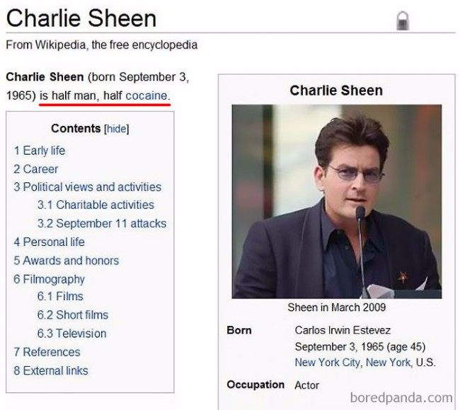 Charlie Sheen