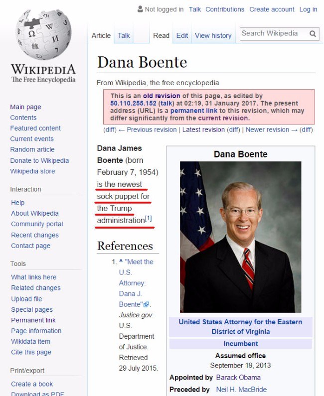 Dana Boente