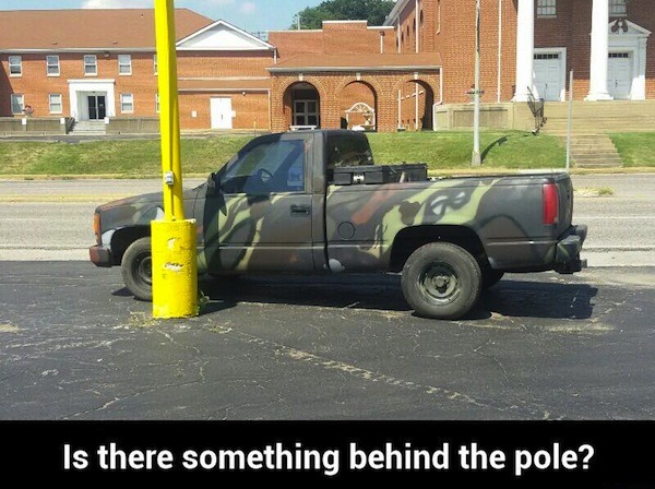 Hiding Truck