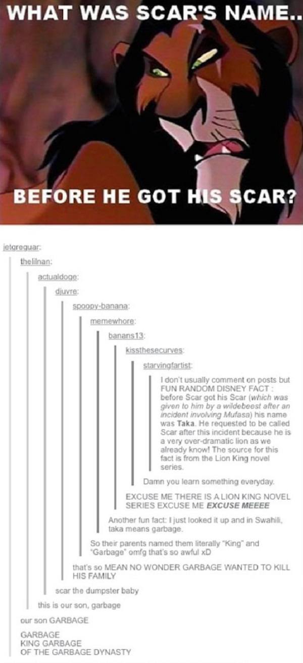 Scar's Name