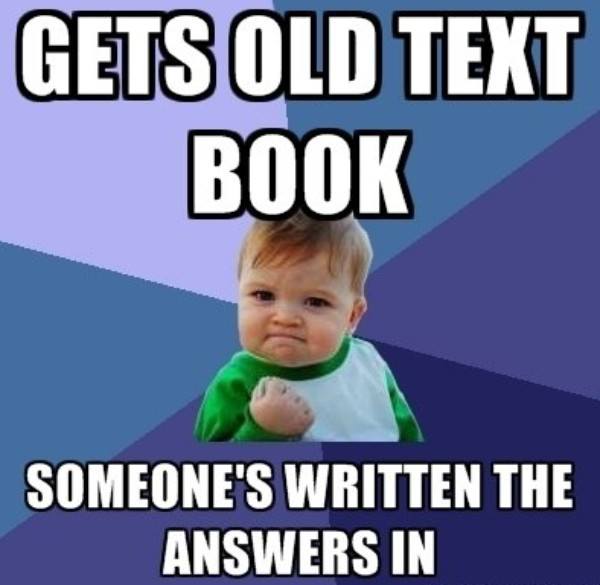 Success Kid Memes Old Textbook