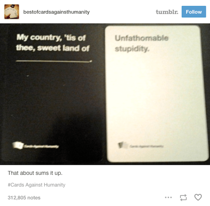 Cards Against Humanity