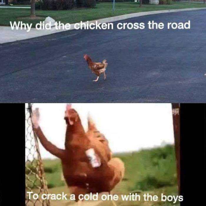 Chicken Crossing