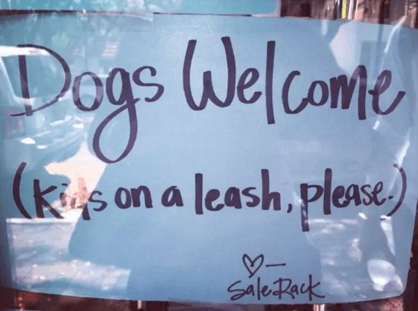 Dogs Welcome