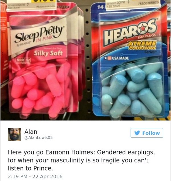 Gendered Earplugs