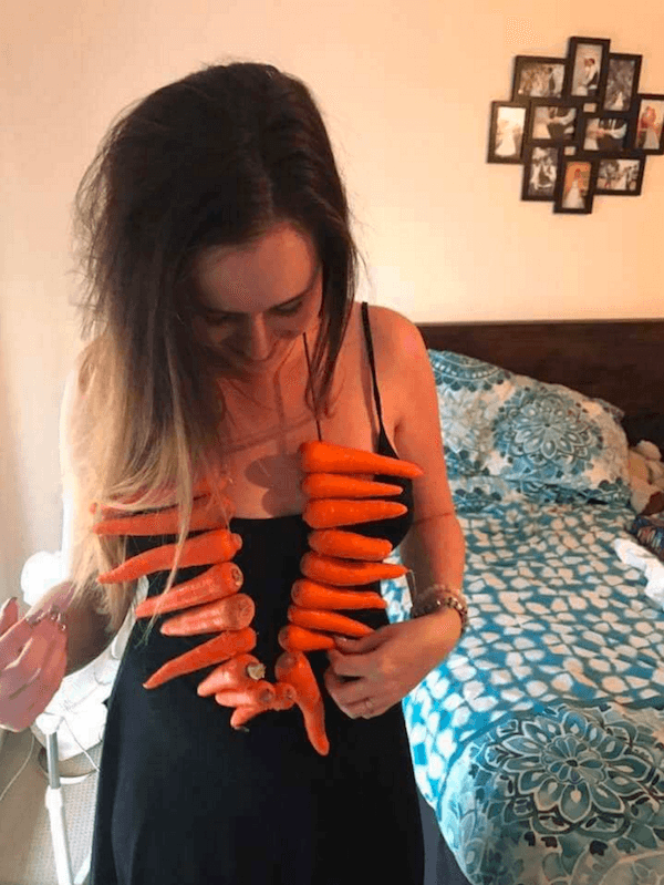 Carrot Necklace