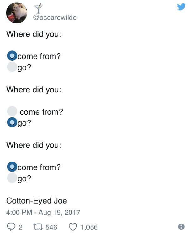 Cotton Eyed Joe