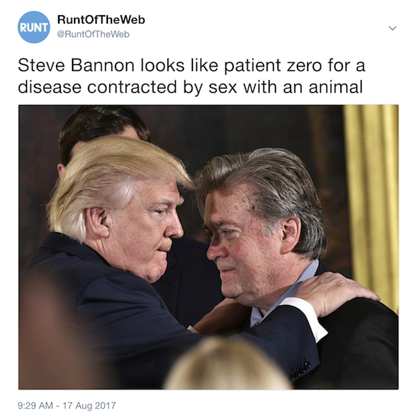 Patient Zero Steve Bannon Jokes